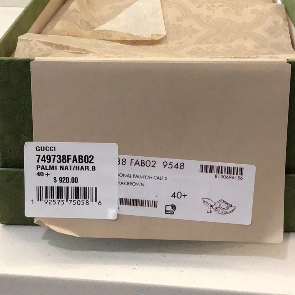 Gucci Mabel Interlocking GG Slide Sandal size 40.5 - Picture 9 of 11